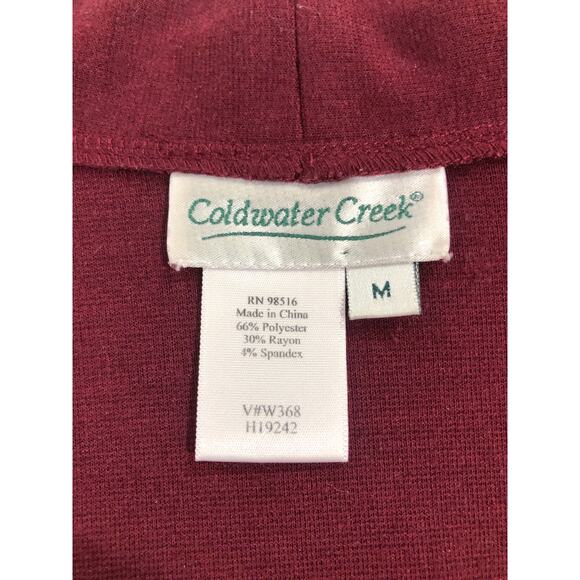 Coldwater Creek Maroon Maxi Dress - Picture 7 of 10